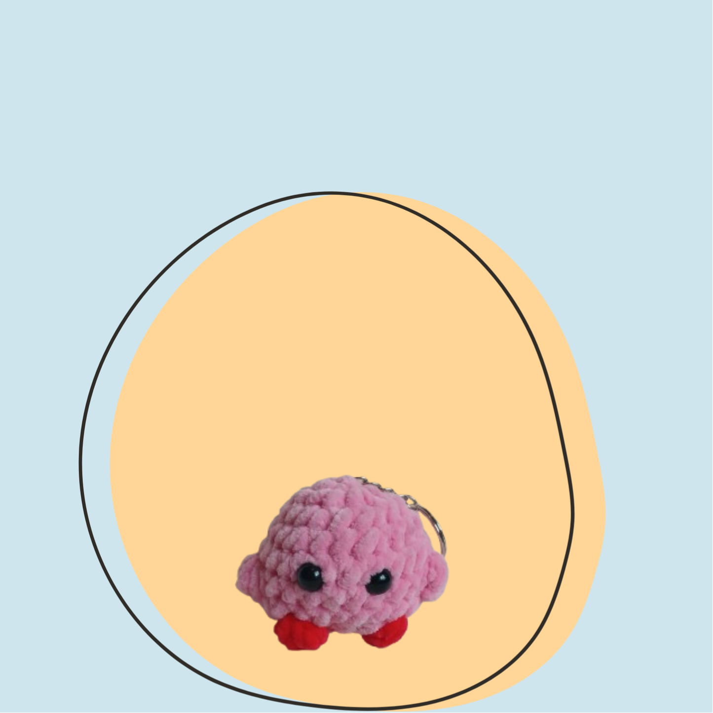Porte-clefs kirby