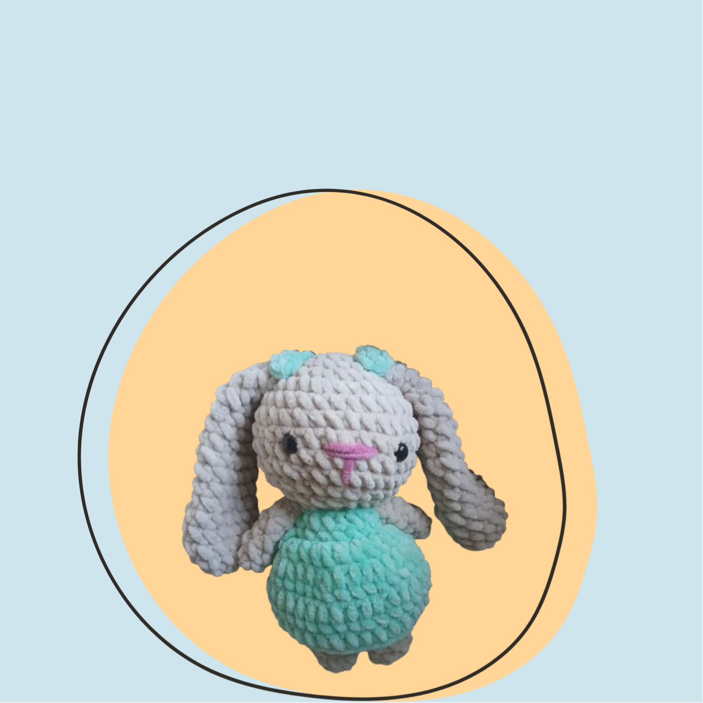Lapin en robe